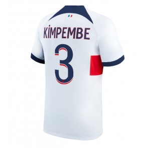 Paris Saint-Germain Presnel Kimpembe #3 Gostujuci Dres 2023-24 Kratak Rukavima